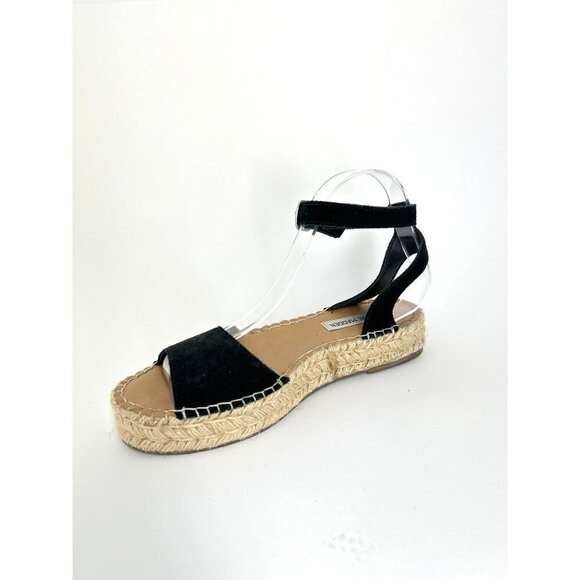 Steve Madden Suede Upper Flat Espadrilles Size 7.5 - Picture 3 of 10